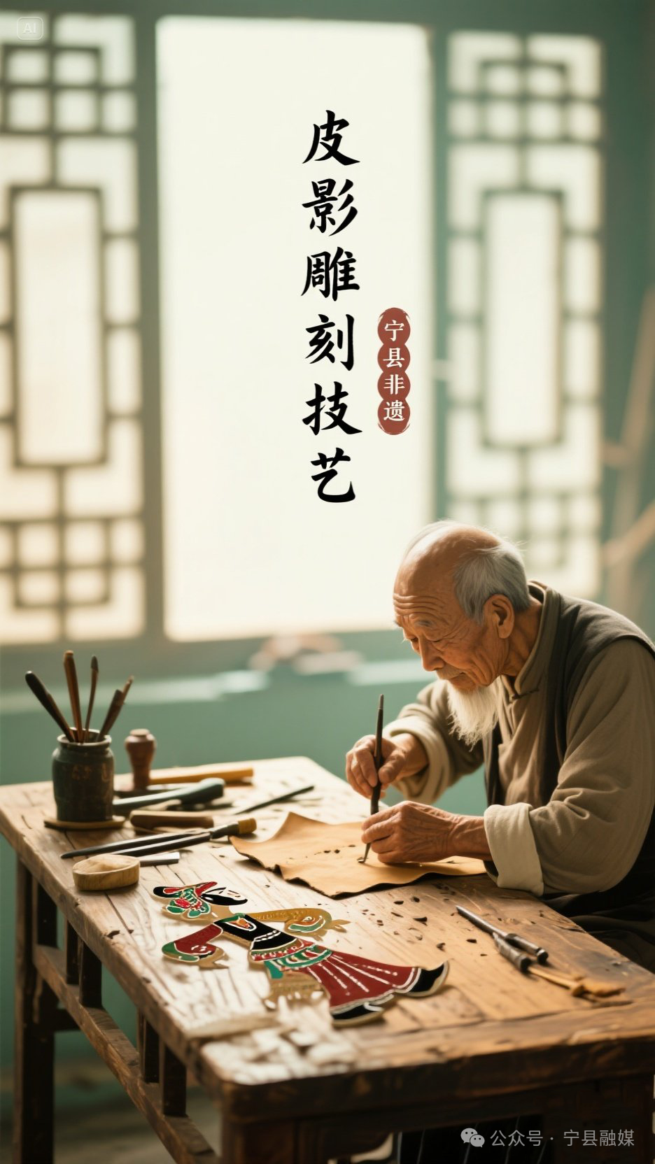 镂刻的光阴——皮影雕刻
