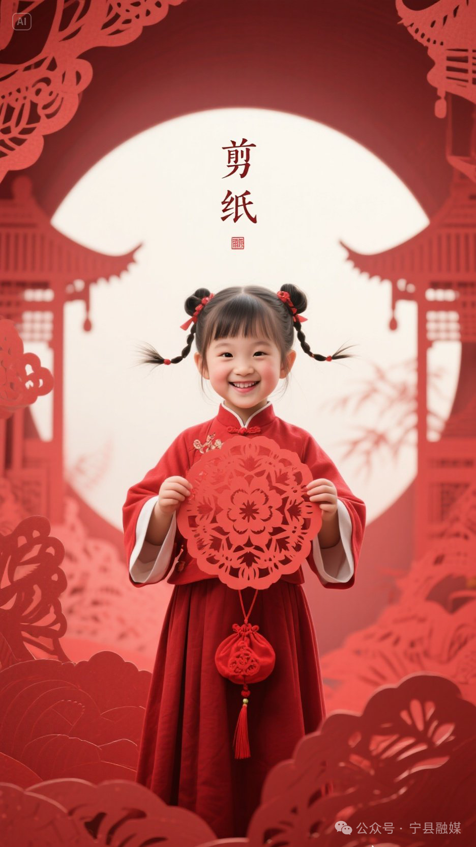 非遗里的宁县  纸上豳风——剪纸