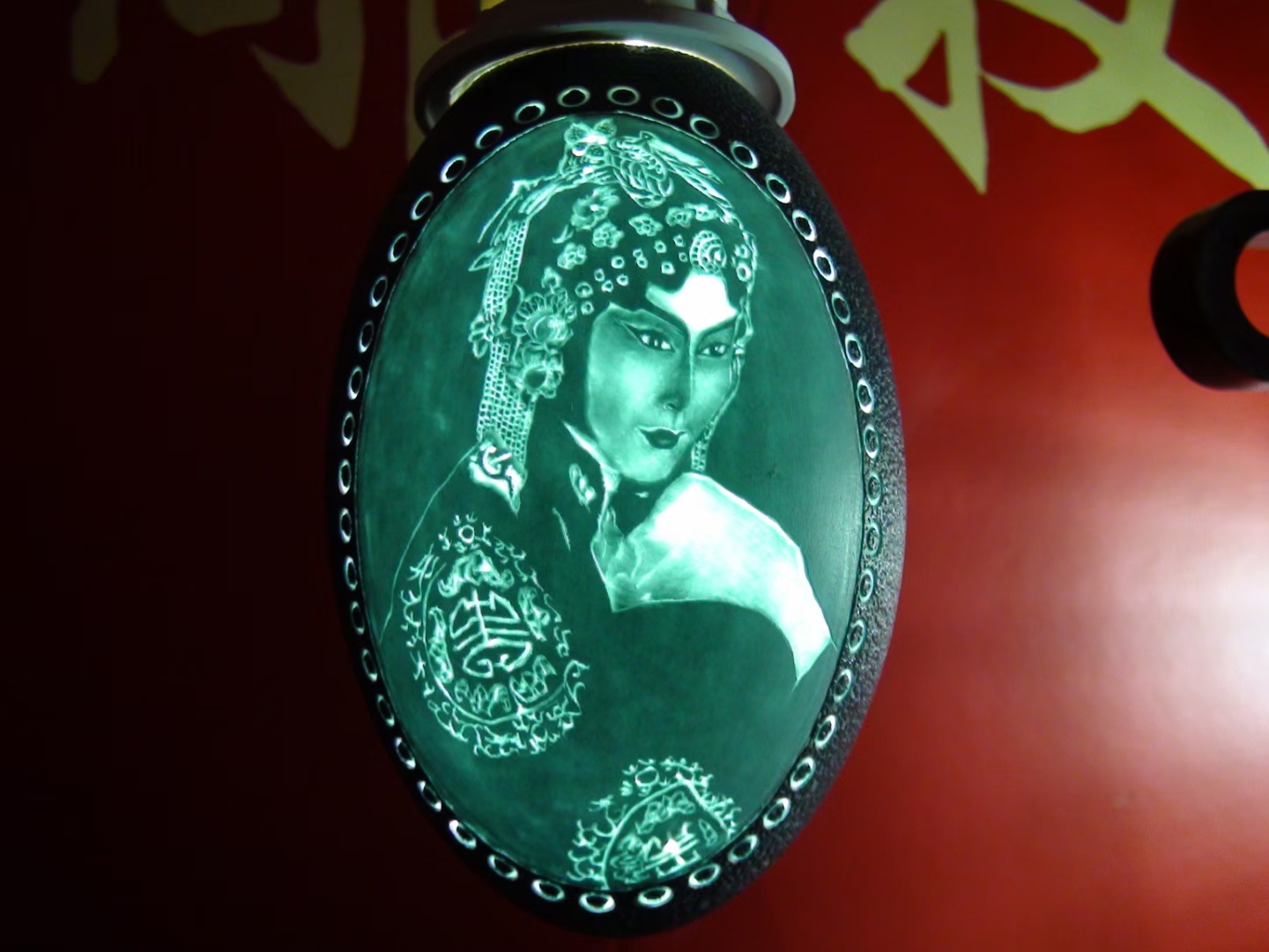 非遗里的宁县——蛋雕