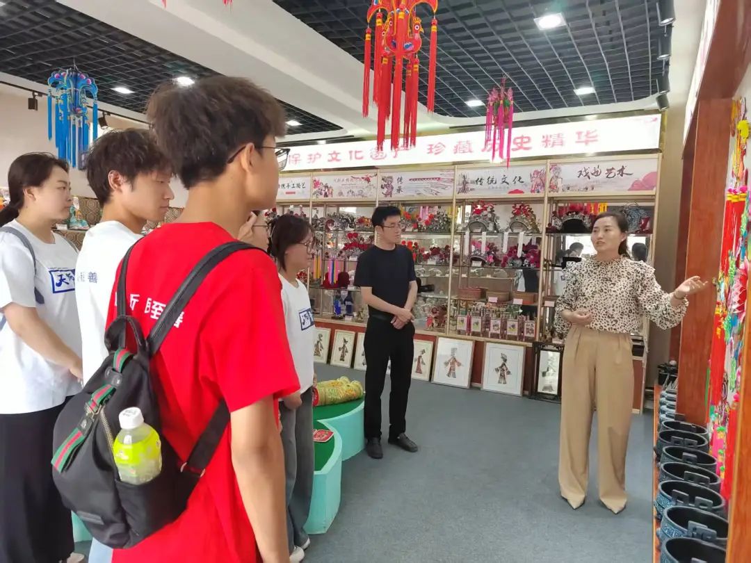 天水师范大学资源与环境工程学院暑期社会实践团赴宁县文化馆调研学习