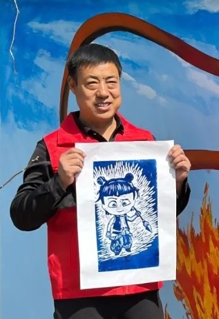 宁县版画传承人--徐弘仓